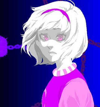 ao3/fraf pfp rose lalonde from homestuck as seen in cascade